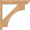 Ekena Millwork Westlake Slat Smooth Outlooker, Western Red Cedar, 5 1/2"W x 26"D x 26"H OUT06X26X26WTL06SWR - alternate 2